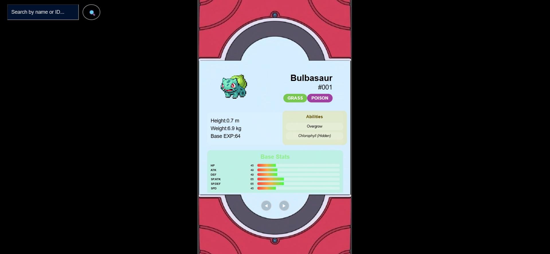 Pokedex App